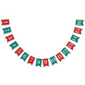 CREËER-UW-EIGEN KANTOOR - Aangepaste kerstdagen Vlaggetjes (Alle)