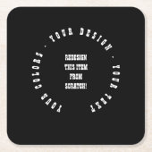 Creëer Uw eigen Kartonnen Onderzetters (Voorkant)