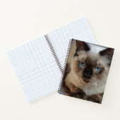 Creëer Uw eigen Kattenhuisdier Gepersonaliseerde F Notitieboek (Binnen)