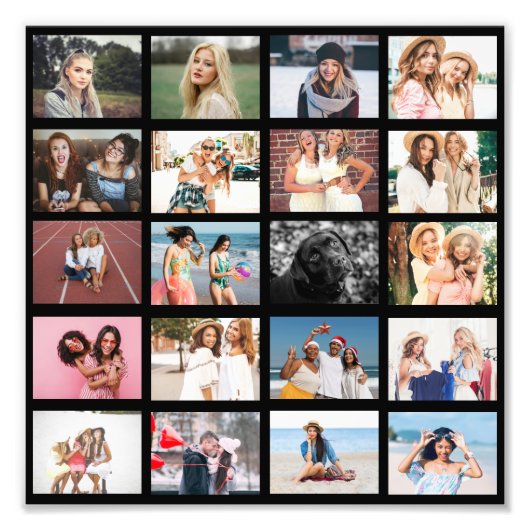 Creëer uw eigen Keepsake Fotoprint Foto Afdruk (Voorkant)