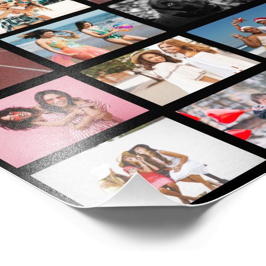 Creëer uw eigen Keepsake Fotoprint Foto Afdruk (Hoek)