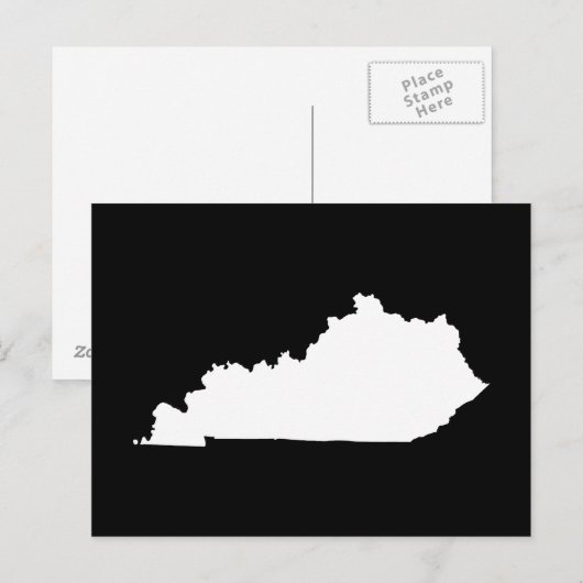 Creëer Uw eigen Kentucky Moving Announge Briefkaart (Voorkant / Achterkant)