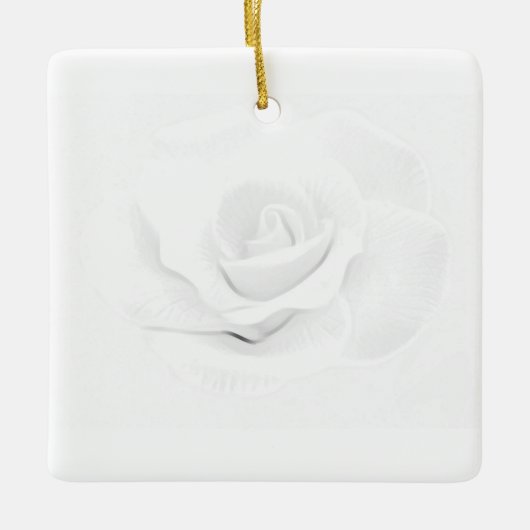 Creëer Uw eigen — keramisch Ornament (Voorkant)