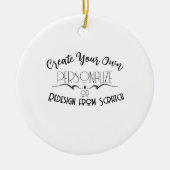 Creëer Uw eigen Keramisch Ornament (Voorkant)