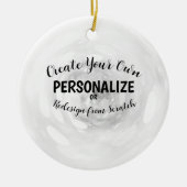 Creëer Uw eigen Keramisch Ornament (Voorkant)