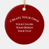 Creëer Uw eigen Keramisch Ornament (Voorkant)