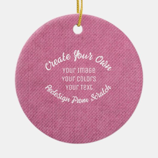 Creëer Uw eigen Keramisch Ornament (Voorkant)