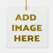 Creëer Uw eigen keramische versiering Keramisch Ornament (Achterkant)