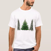 Creëer Uw eigen kerstboom T-shirt (Voorkant)