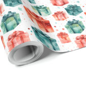 Creëer uw eigen kerstboxen en sterren cadeaupapier (Rol Hoek)