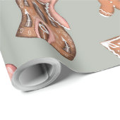 Creëer uw eigen kerstcadeaus cadeaupapier (Rol Hoek)