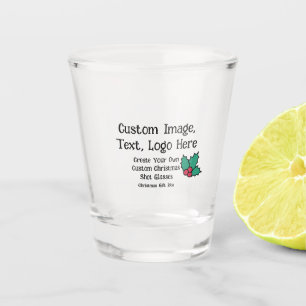 Creëer Uw eigen kerstcadeautje DIY persoonlijk Shot Glas