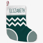 Creëer Uw eigen kerstfamilie komt overeen met een  Kleine Kerstsok (Voorkant)