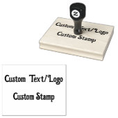 Creëer uw eigen kerstfeest rubberstempel (Gestempeld)