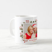 Creëer Uw eigen kerstfeestdag Foto Koffiemok (Voorkant links)