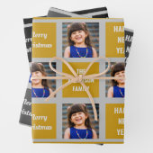 Creëer Uw eigen kerstfeestdag met foto's Inpakpapier Vel (In situ)