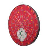 Creëer Uw eigen kerstfeestdag met kerstmis Dartbord (Voorkant Rechts)