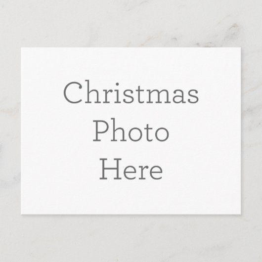 Feestdagen Briefkaart (Voorkant)