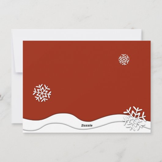 Creëer Uw eigen kerstfoto Foto Feestdagenkaart (Achterkant)