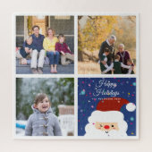 Creëer Uw eigen kerstfoto's voor uw eigen familie Legpuzzel (Verticaal)