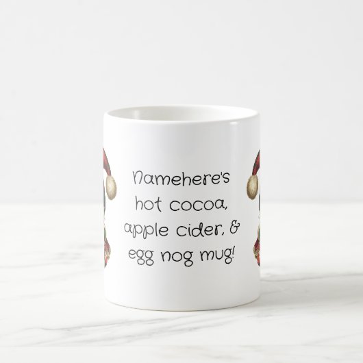 Creëer uw eigen kerstgepleegde gnoomthee magische mok (Center)