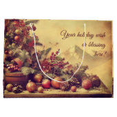 Creëer Uw eigen kerstmiddelpunt cadeautas (Achterkant)