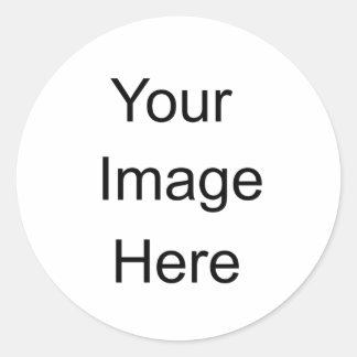 Creëer Uw eigen Kerstmis Ronde Sticker