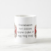 Creëer Uw eigen kerstplaid Gnome & Bird Magische Mok (Center)