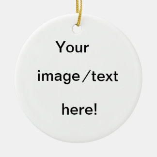 Creëer uw eigen kerstsieraad! keramisch ornament