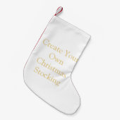 Creëer Uw eigen kerststop Kleine Kerstsok (Voorkant (Hangend))