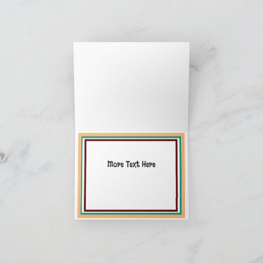 Creëer Uw eigen kerstuitnodiging Aankondiging (Binnen)