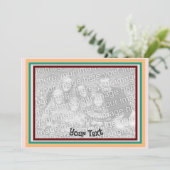 Creëer Uw eigen kerstvakantie Kaart (Staand voorkant)