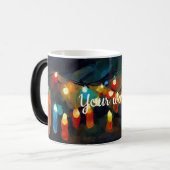 Creëer Uw eigen kerstverlichting Magische Mok (Voorkant links)