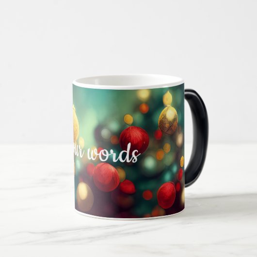 Creëer Uw eigen kerstversieringen Magische Mok (Voorkant rechts)