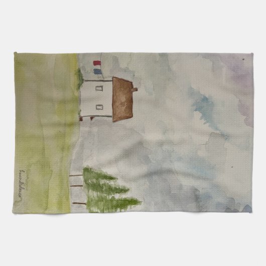 Creëer Uw eigen keukenhanddoek (Horizontaal)