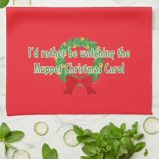 Creëer Uw eigen keukenhanddoek 16 x 24 inch (Gevouwen)