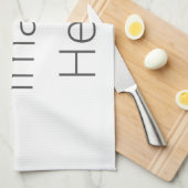 Creëer Uw eigen keukenhanddoek voor keuken 16 x 24 (Quarter Fold)