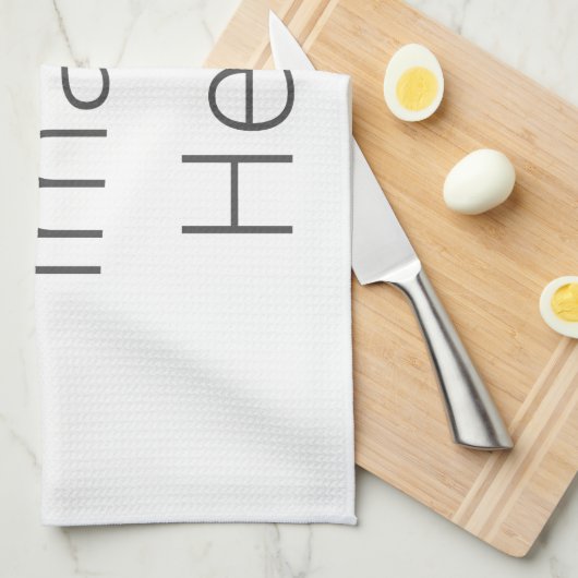 Creëer Uw eigen keukenhanddoek voor keuken 16 x 24 (Quarter Fold)