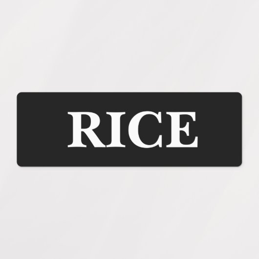 Creëer Uw eigen keukenproduct voor aangepaste toep Labels (Design 1)