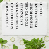 Creëer uw eigen keukentheekdoeken voor keukens theedoek (Gevouwen)