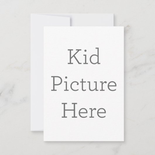 8,9 x 12,7 cm Enkele bedankkaart (Voorkant)