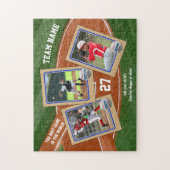 Creëer Uw eigen Kinder Baseball Card Sportcollage Legpuzzel (Verticaal)