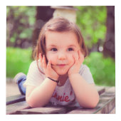 Creëer Uw eigen Kinder fotosjabloon Keepsake Kubus (Rechts)