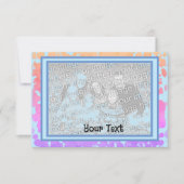 Creëer Uw eigen kinderen Verjaardagsuitnodiging Kaart (Voorkant)