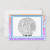 Creëer Uw eigen kinderen Verjaardagsuitnodiging Kaart (Voorkant)