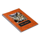 Creëer Uw Eigen Kitten Whiskers Foto Notitieboek (Rechterzijde)