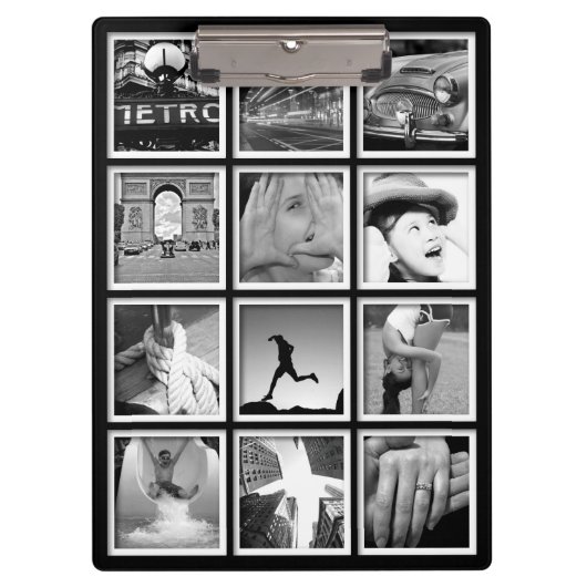 Creëer-Uw-Eigen Klankbord voor fotocollage Klembord (Voorkant)