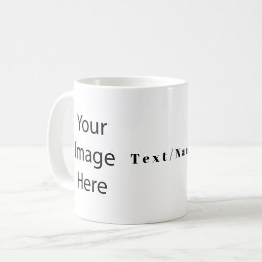 Creëer Uw eigen klassieke Mok (Voorkant links)