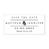 Creëer uw eigen klastypografie sparen de datum rubberstempel (Afrduk)