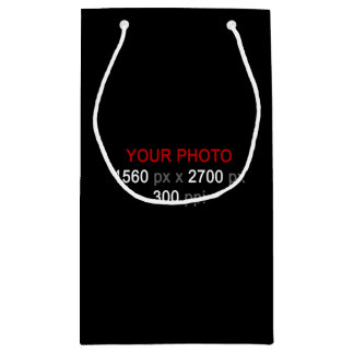 Creëer uw eigen kleine 2 foto's geschenktas klein cadeauzakje